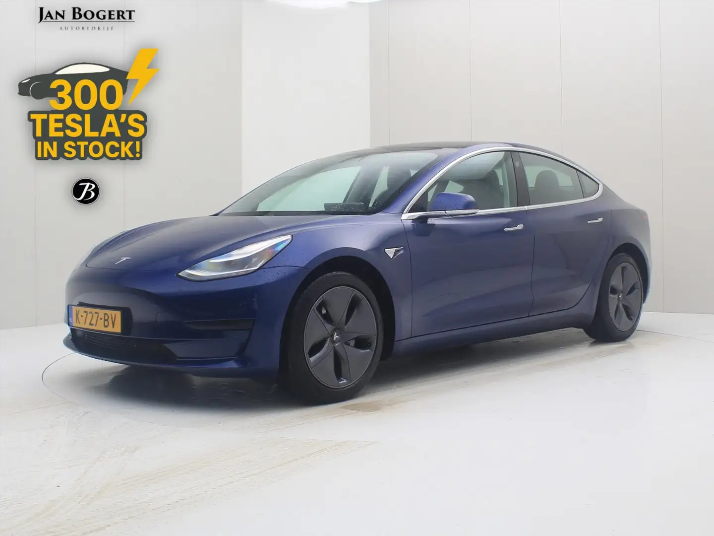 Tesla Model 3 Standard RWD Plus 92% SoH [ LFP ACCU+AUTOPILOT+60 Blauw - 1