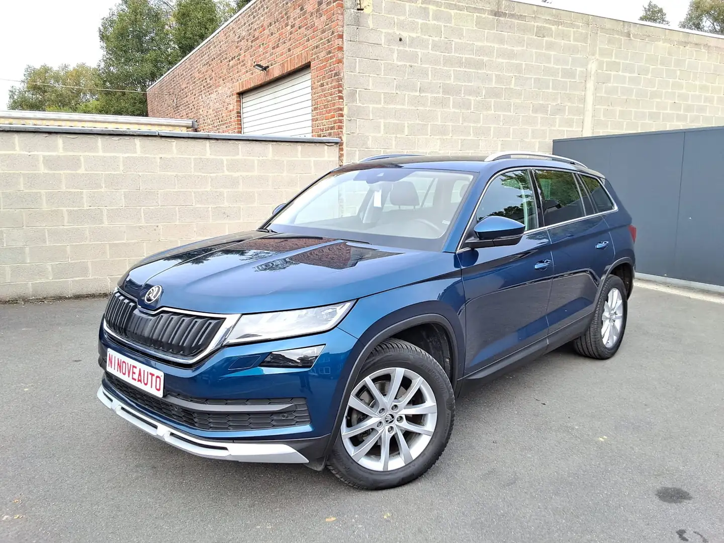 Skoda Kodiaq 1.5 4x4Sport AUTOM LEDER  PANORDAK FULL OPTIE 6DT Blauw - 2