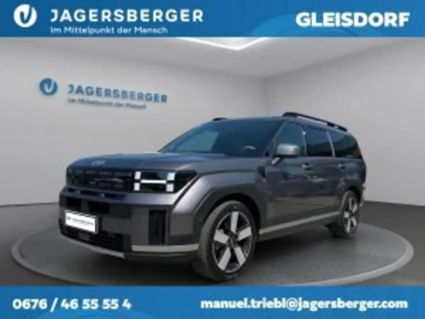 Hyundai SANTA FE 1,6 T-GDI Plug-In 4WD Prestige Line Aut. Grau - 1