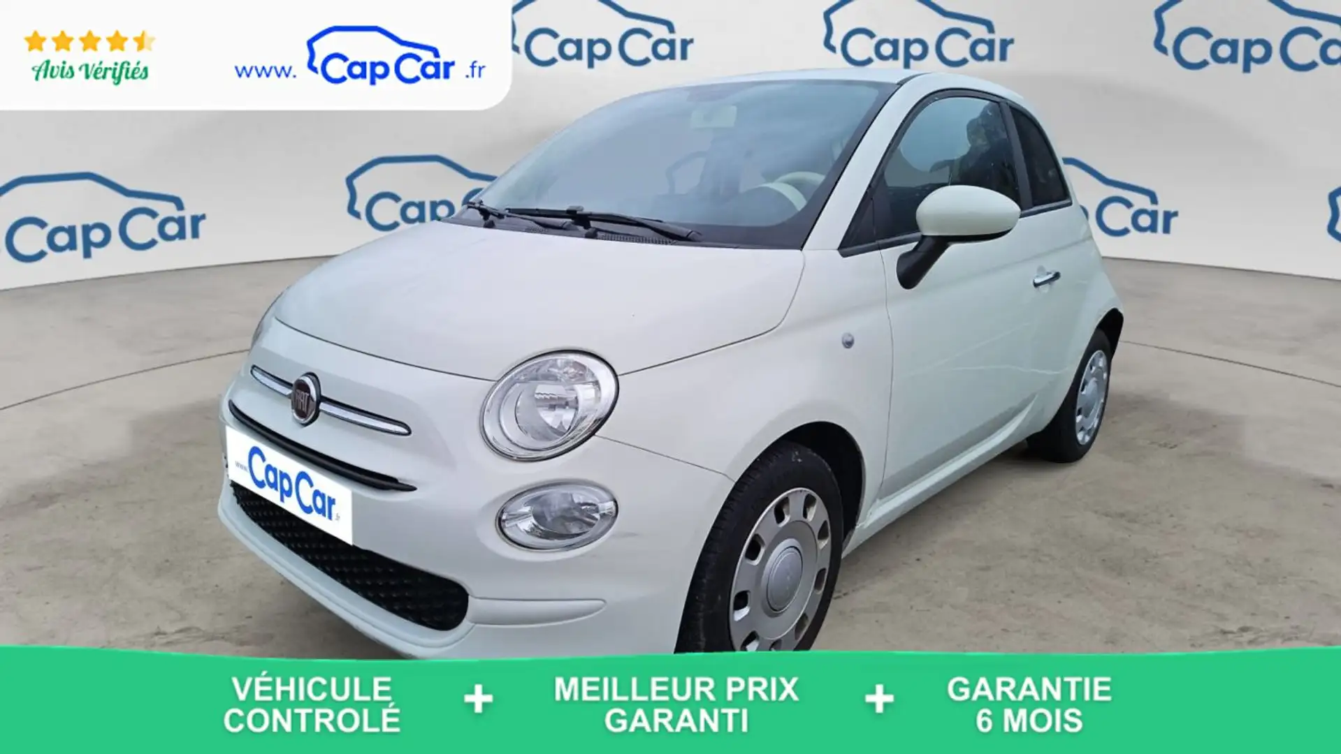 Fiat 500 II 1.0 70 hybrid Pop Blanc - 1