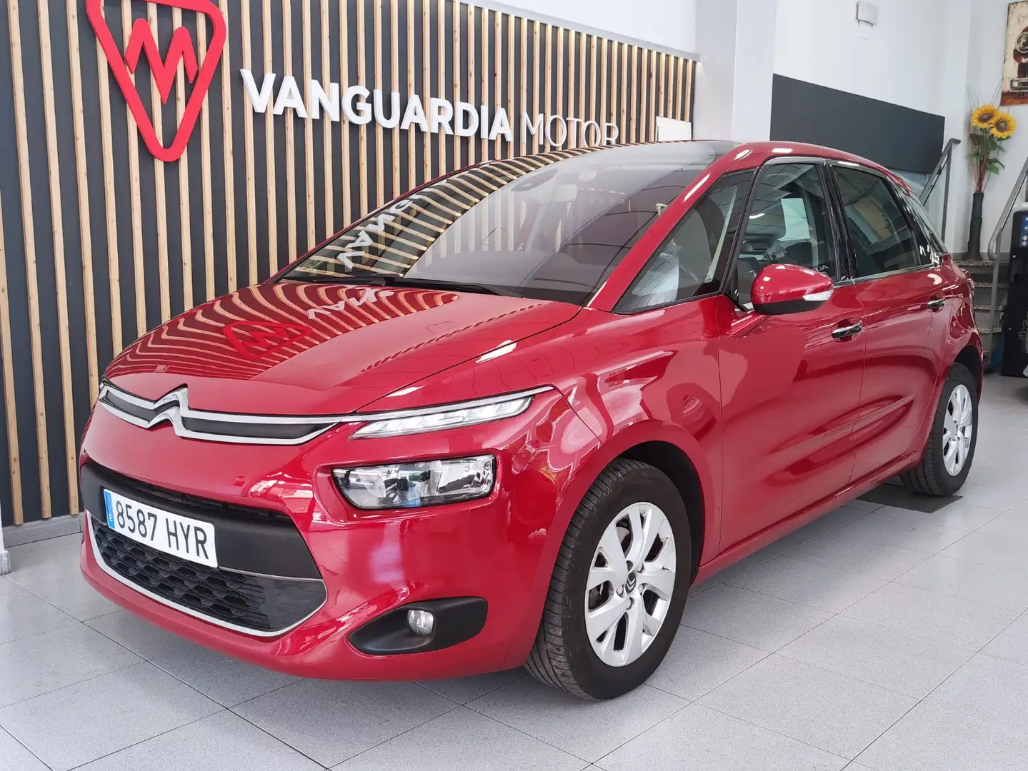 Citroen C4 Picasso 1.6e-HDi Seduction 115 Mauve - 1
