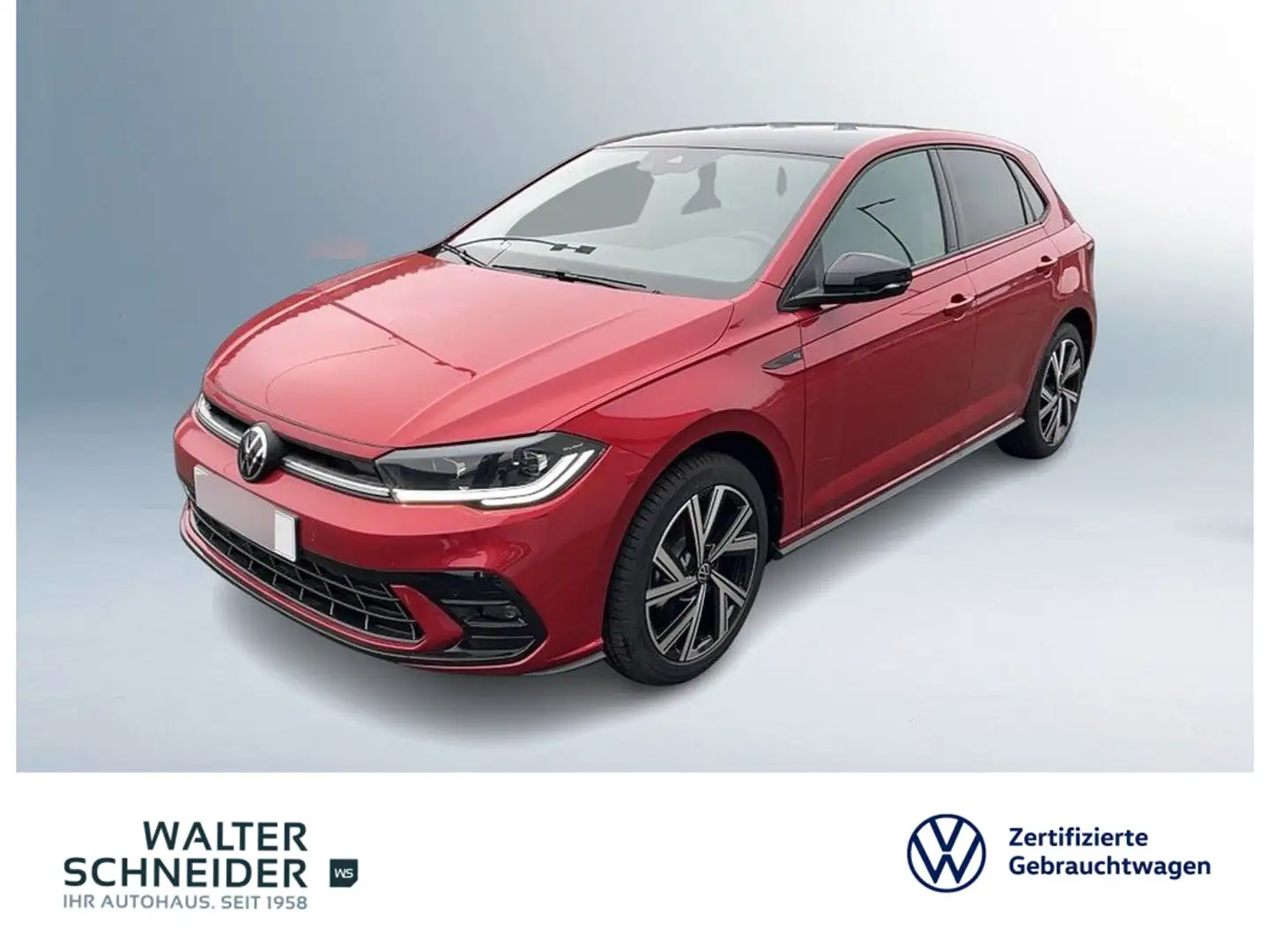 Volkswagen Polo R-Line 1.0 TSI DSG Navi IQ.Drive Kamera Rot - 1