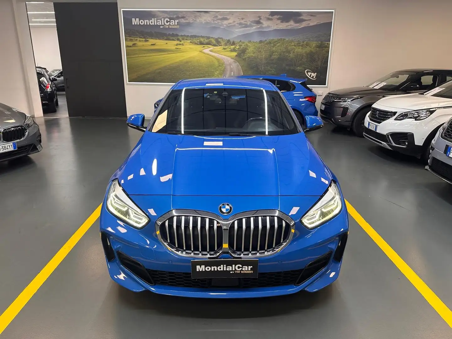 BMW 116 d Msport auto NEOPATENTATI Blu/Azzurro - 2