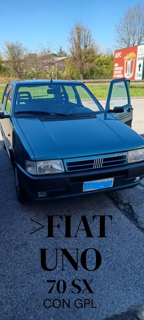 Fiat Uno Uno 5p 1.4 ie SX 70cv gpl per neopatentati Blue - 1