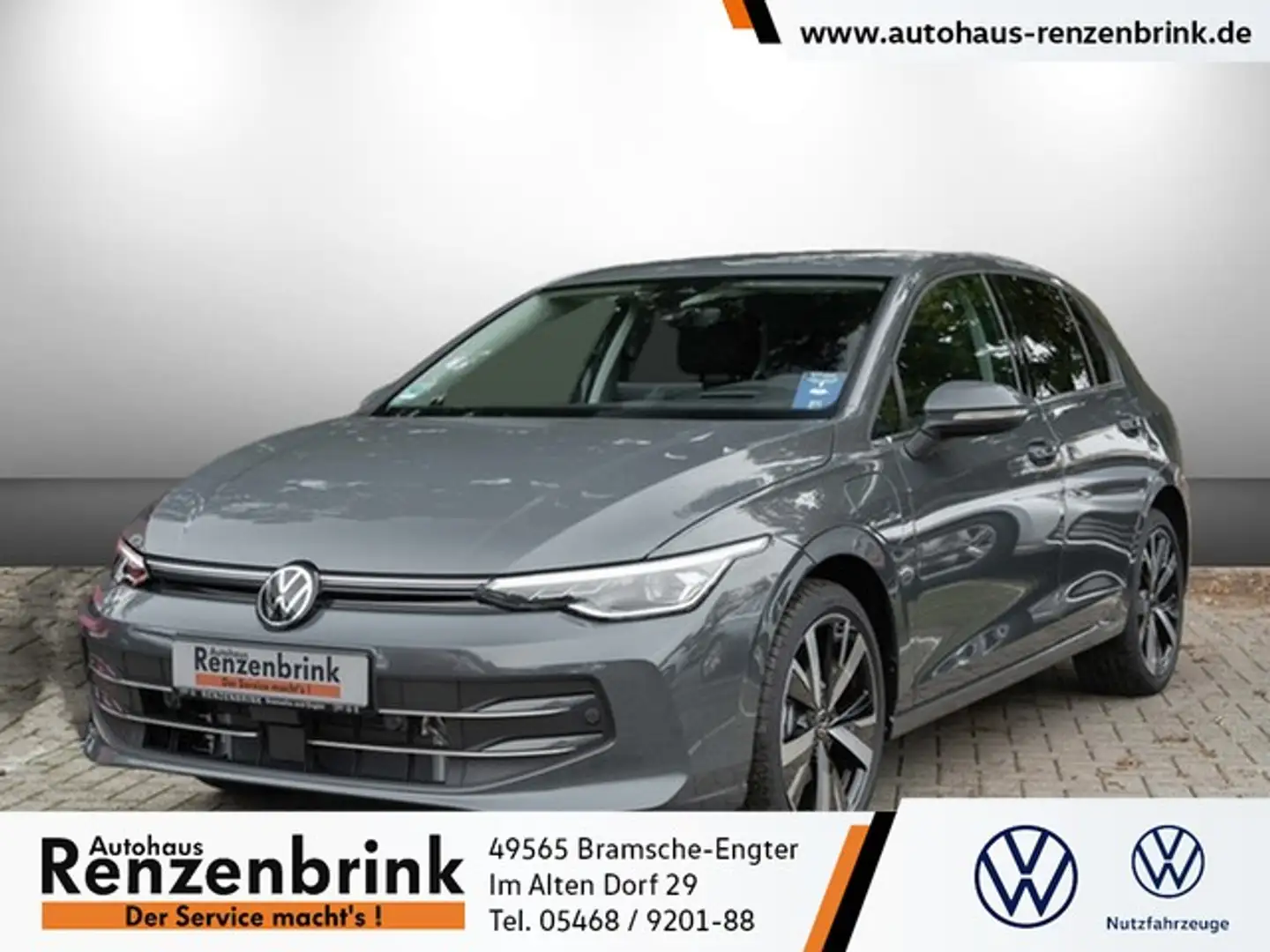 Volkswagen Golf VIII Style eHybrid DSG AHK Business Grau - 1