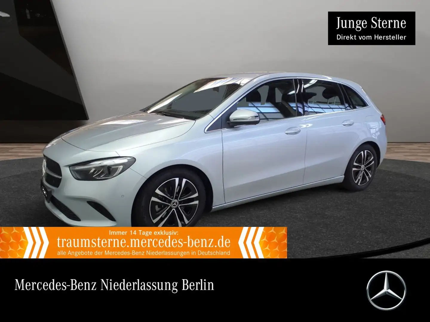 Mercedes-Benz B 180 d PROGRESSIVE+AHK+LED+KAMERA+8G Silber - 1