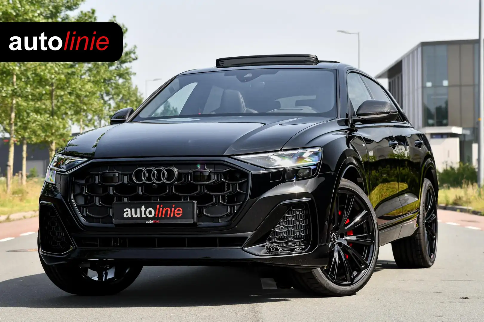 Audi Q8 60 TFSI e quattro Pro Line S Competition. RS, Carb Zwart - 1