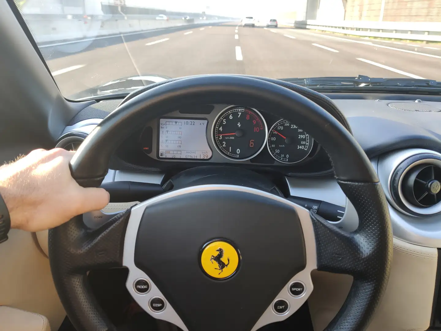 Ferrari 612 612 Scaglietti 5.8 A F1 Bleu - 1