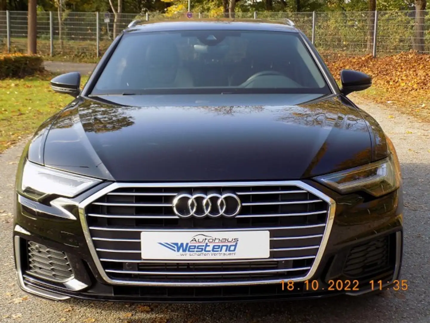Audi A6 Avant sport 40 TFSI 150kW S tr. S-line MatrixLED N Zwart - 1