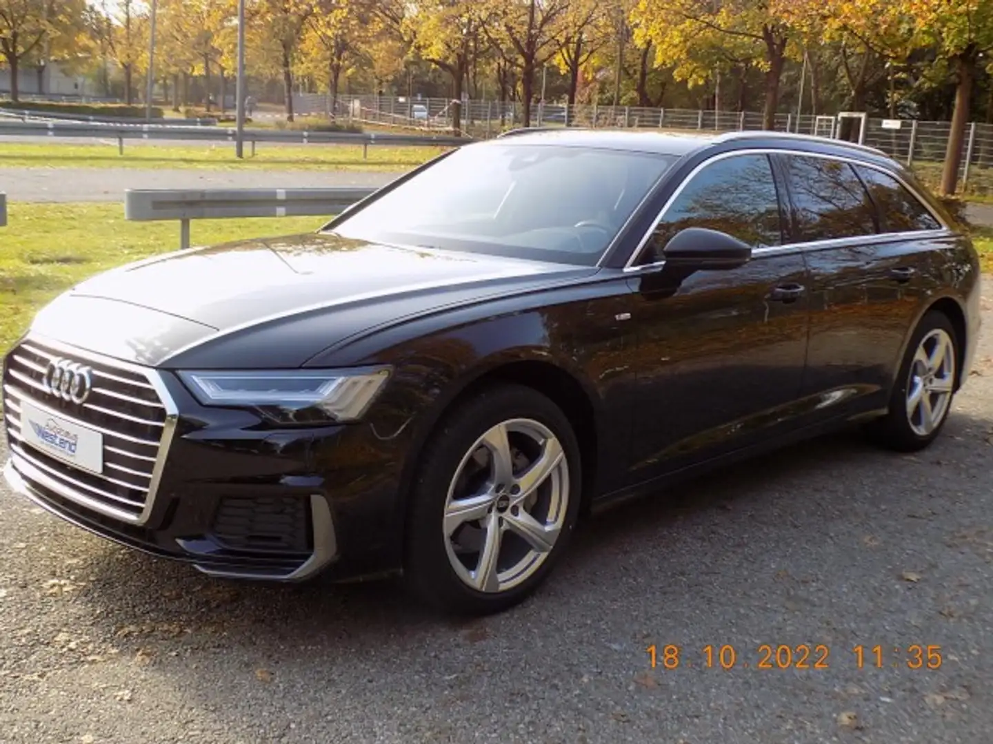 Audi A6 Avant sport 40 TFSI 150kW S tr. S-line MatrixLED N Zwart - 2
