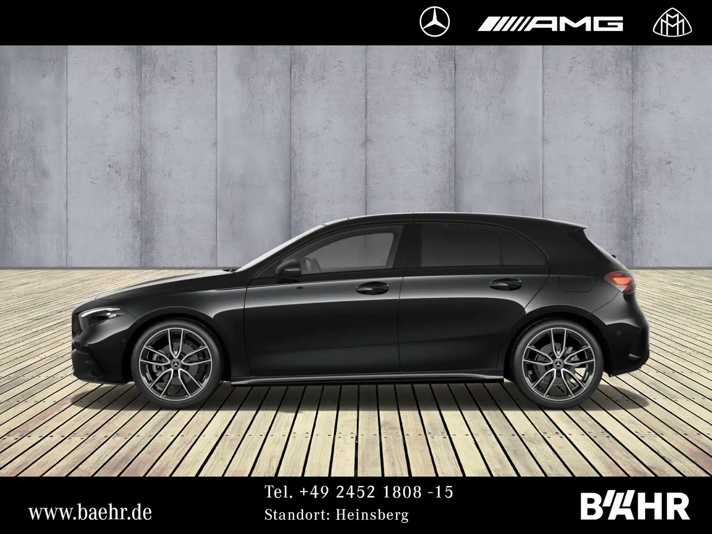 Mercedes-Benz A 200 A 200 d Kompaktlimousine AMGLine/Special Edition Schwarz - 2