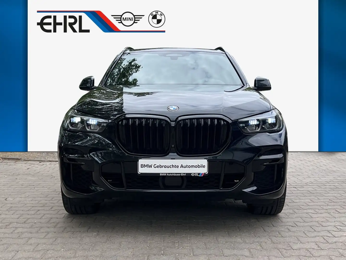 BMW X5 M 50i HEAD-UP PANO LASER MASSAGE STANDHZG. Noir - 2