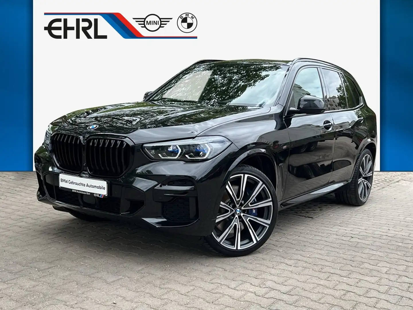 BMW X5 M 50i HEAD-UP PANO LASER MASSAGE STANDHZG. Noir - 1
