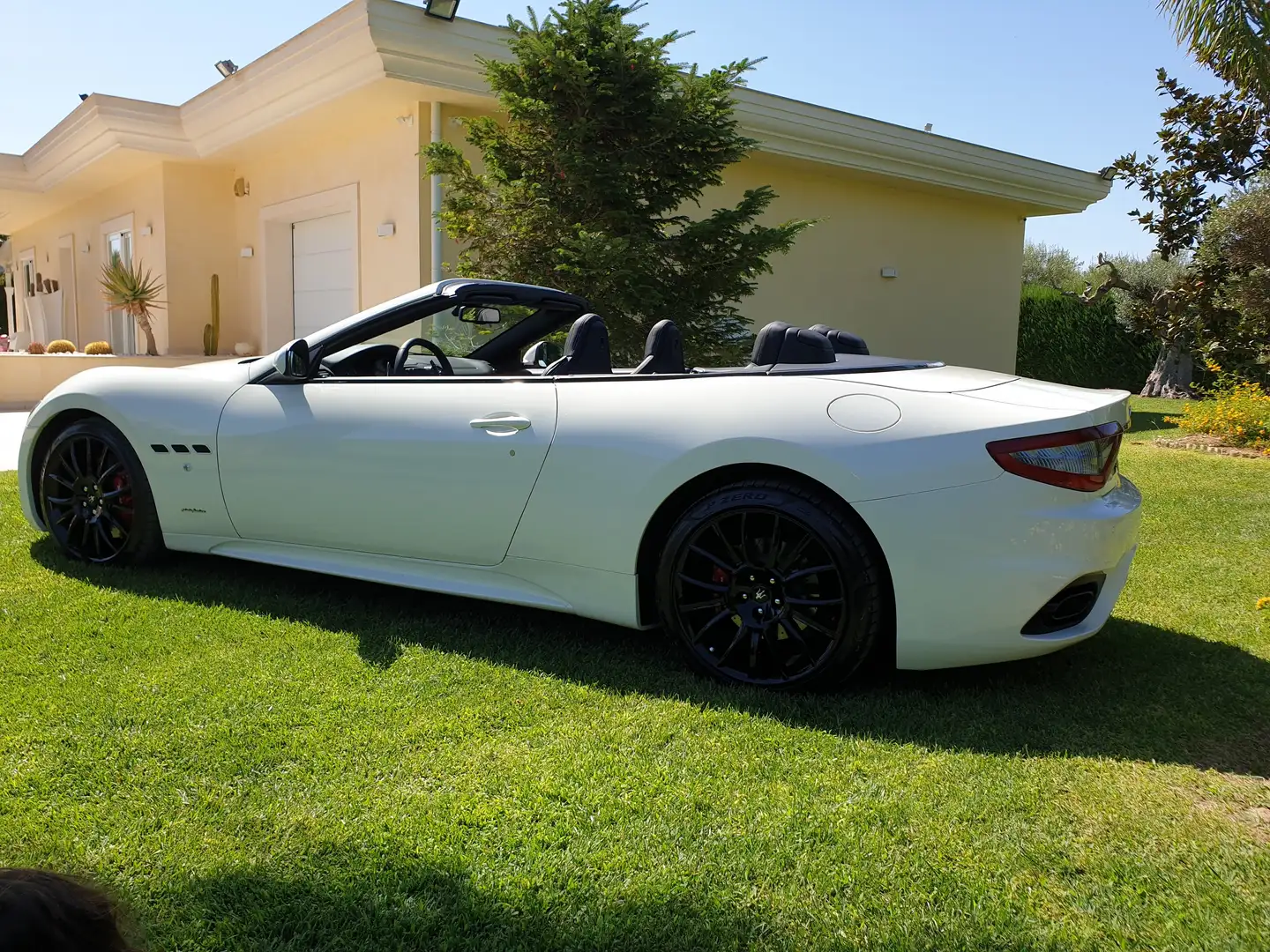 Maserati GranCabrio Grancabrio+4.7+Sport+auto Білий - 1