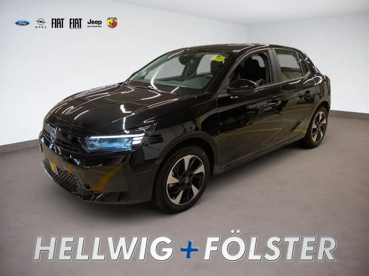 Opel Corsa-e F Edition 7,4 kW Charger Shz PDC Schwarz - 1