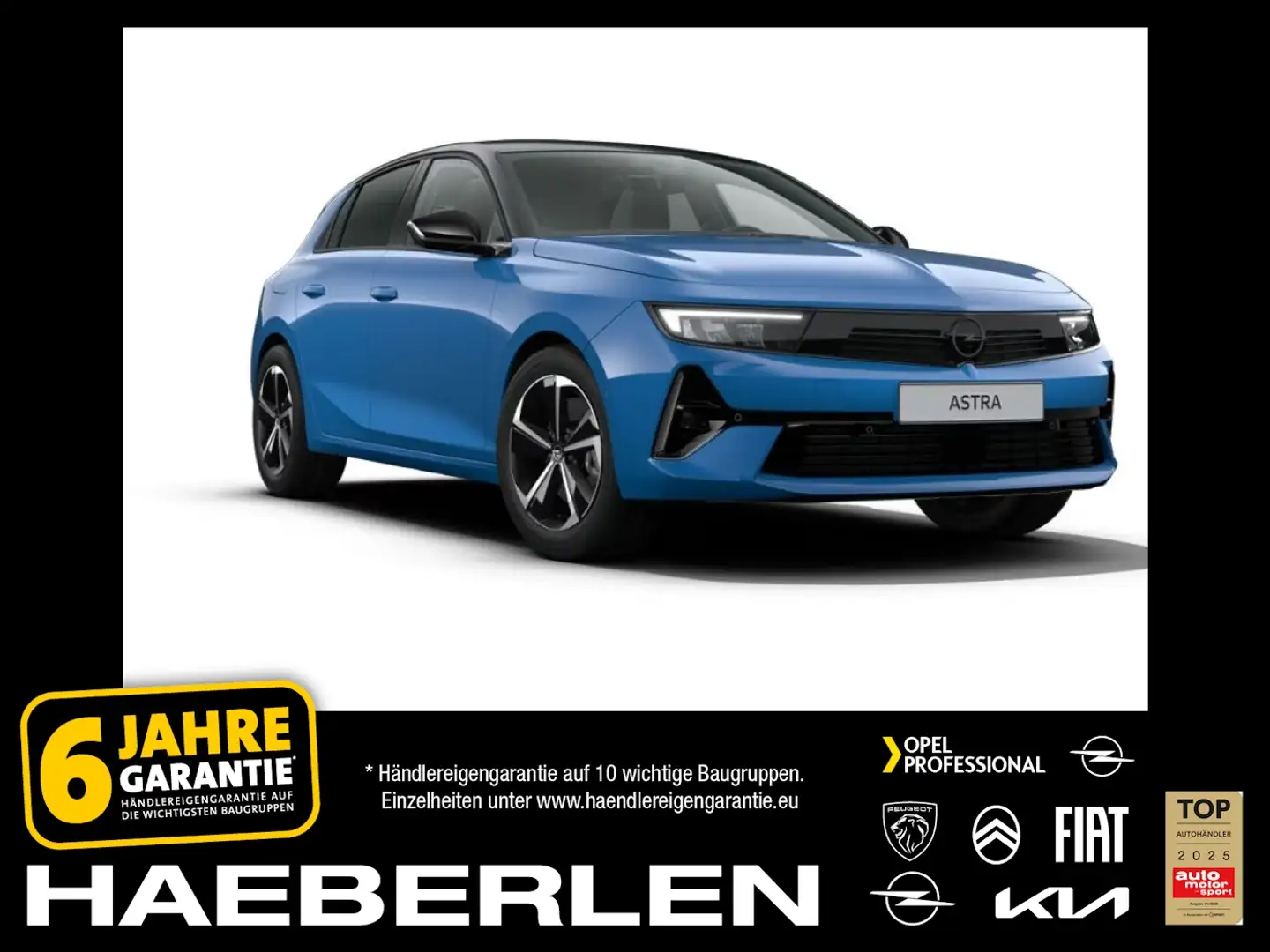 Opel Astra L 1.5 D GS Line FLA 360 SpurH LM 2xKlima Azul - 1