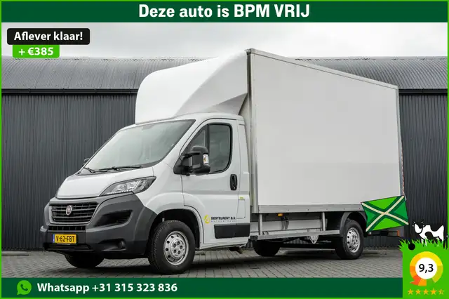Fiat Ducato **2.3 MultiJet | Bakwagen met Laadklep | Euro 6 |