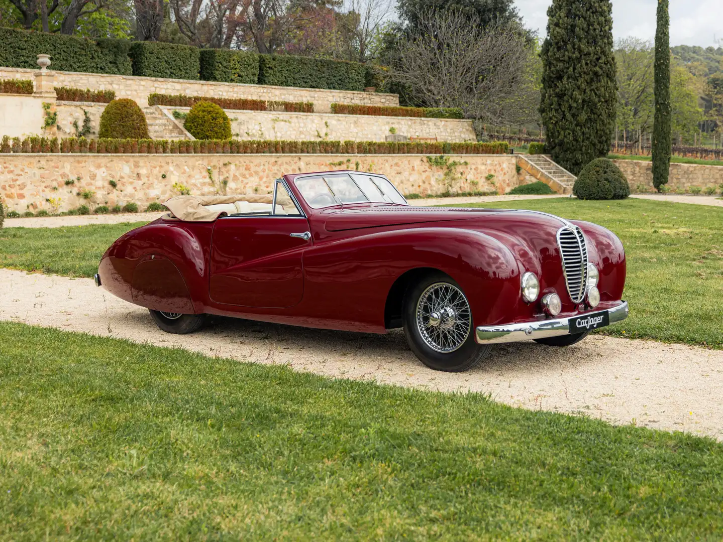 Другие Delahaye 135 M Cabriolet “Malmaison” 1948 Красный - 1