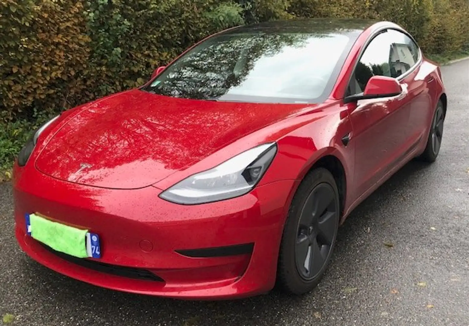 Tesla Model 3 55 kWh Standard Plus Rouge - 1