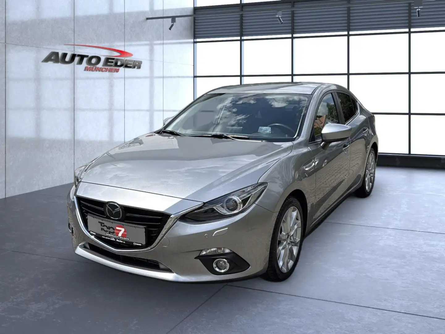 Mazda 3 Sports-Line Bluetooth Head Up Display Navi Klima Silber - 2