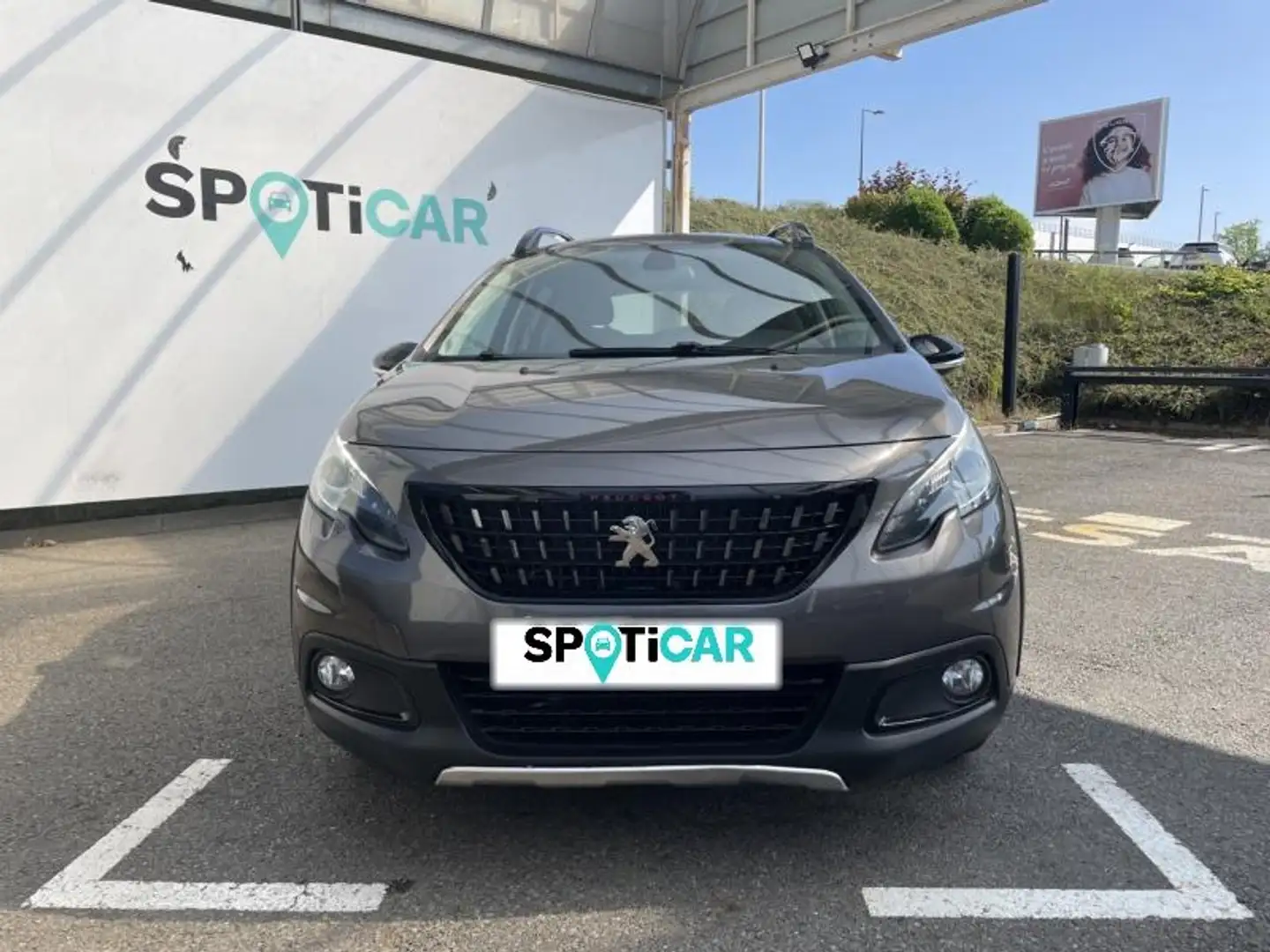 Peugeot 2008 1.5 BlueHDi 100ch E6.c GT Line Gris - 2