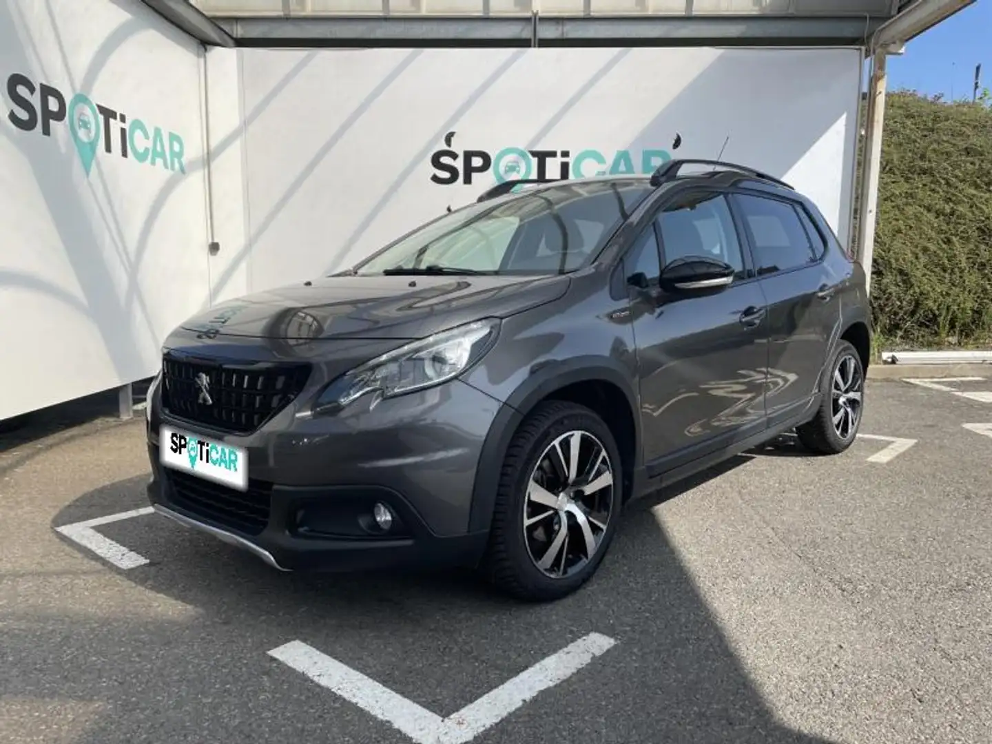 Peugeot 2008 1.5 BlueHDi 100ch E6.c GT Line Gris - 1