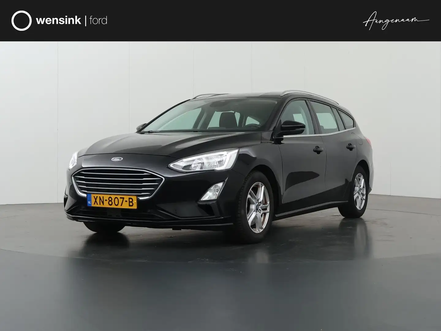 Ford Focus Wagon 1.0 EcoBoost Trend Edition Business | Naviga Zwart - 1