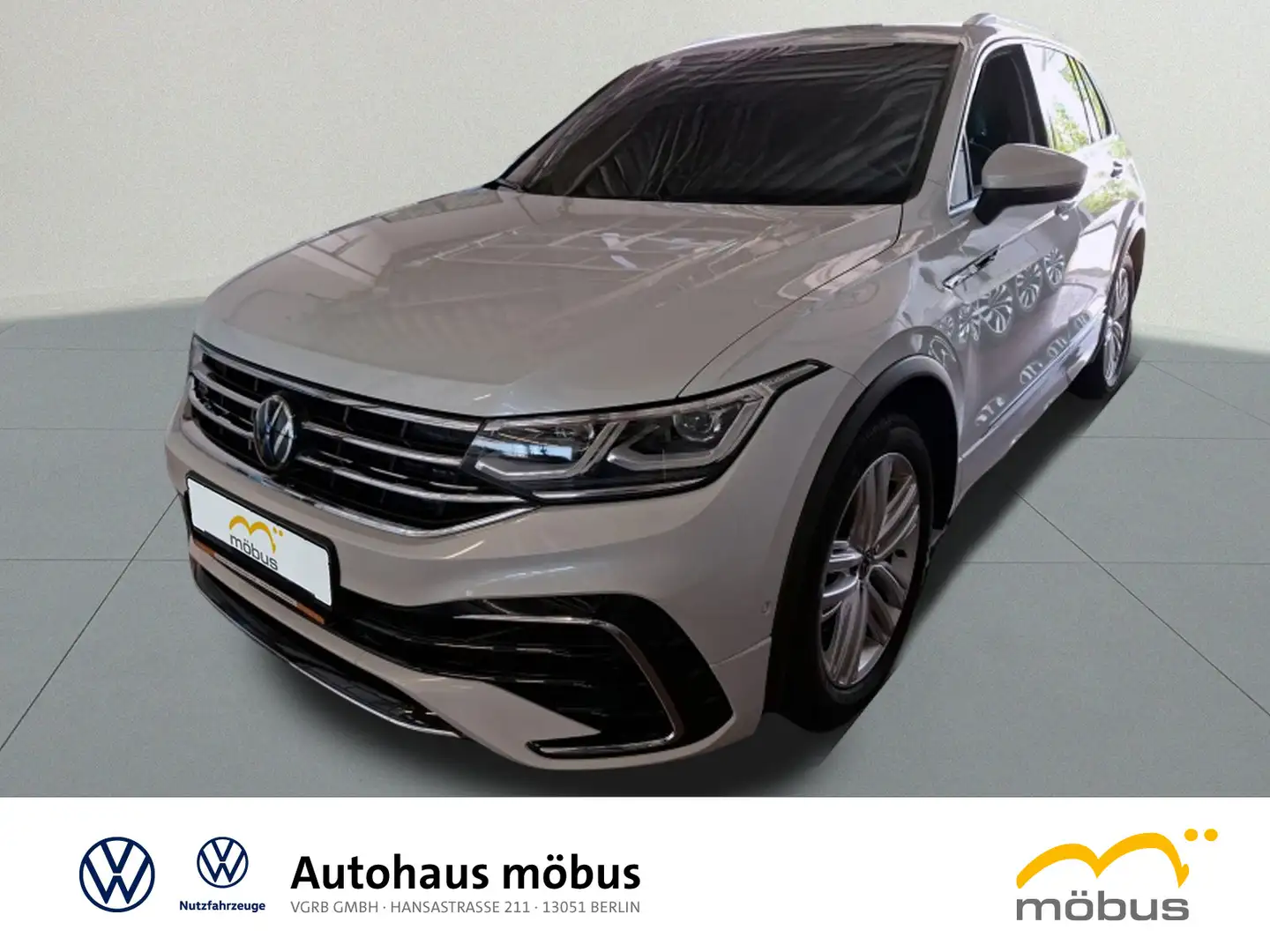 Volkswagen Tiguan 2.0 TSI R-Line*4M*DSG*360*PANO*SHZ*MATRIX Weiß - 2