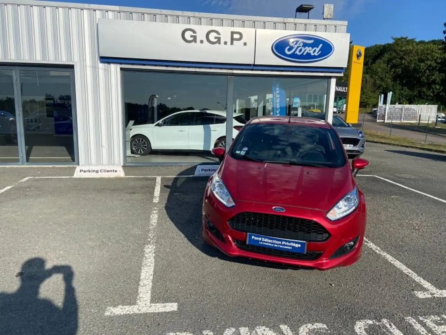 Ford Fiesta 1.0 EcoBoost 125ch Stop\u0026Start ST-Line 3p Rouge - 1