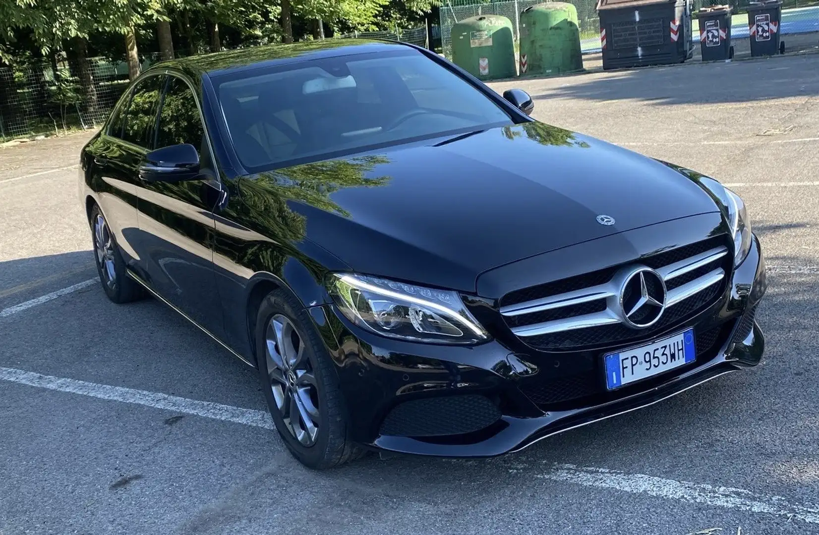 Mercedes-Benz C 220 C220d Sport Plus auto 170cv Nero - 2