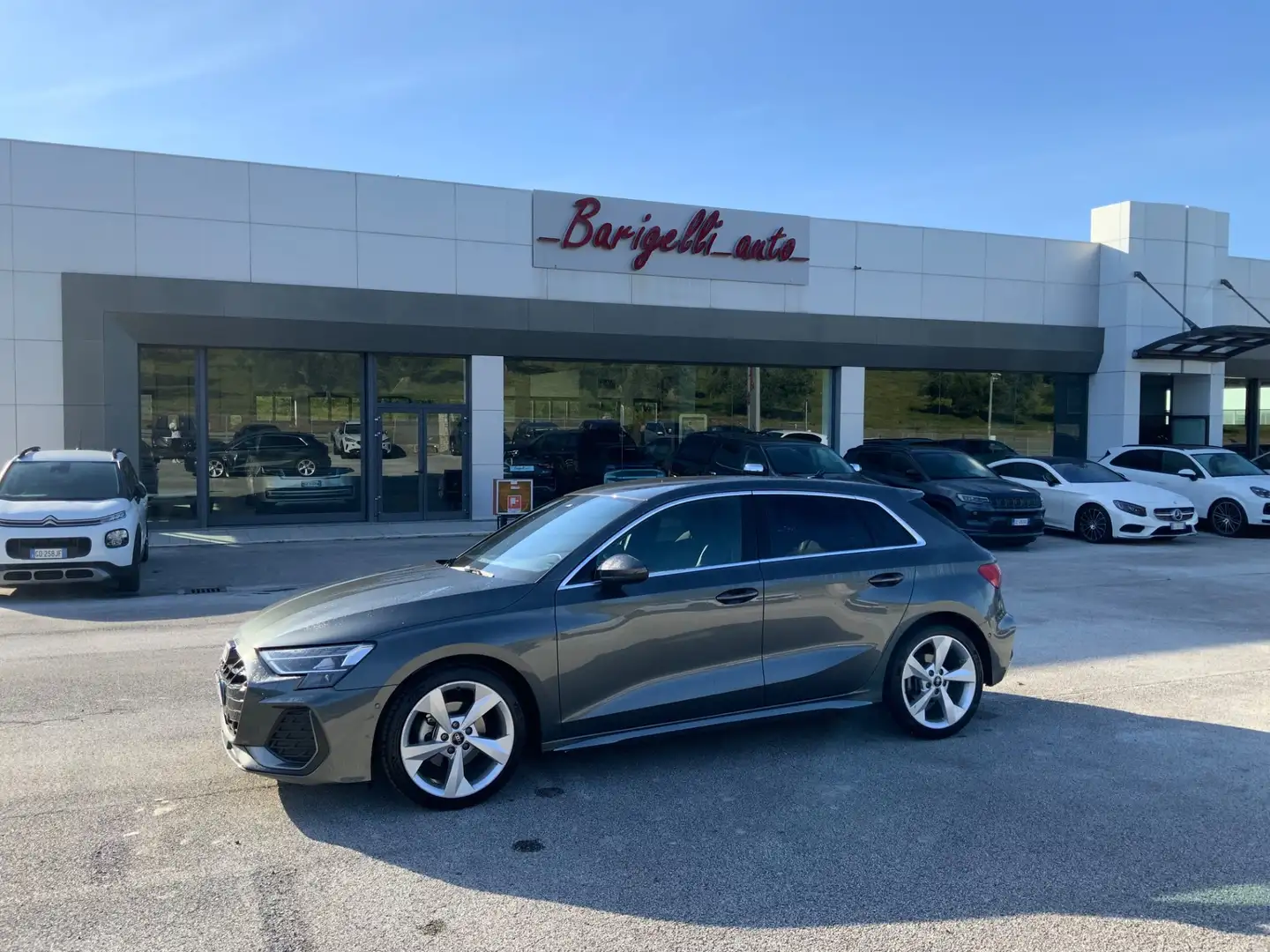 Audi A3 A3 SPB 35 TDI S tronic S line edition Grigio - 1