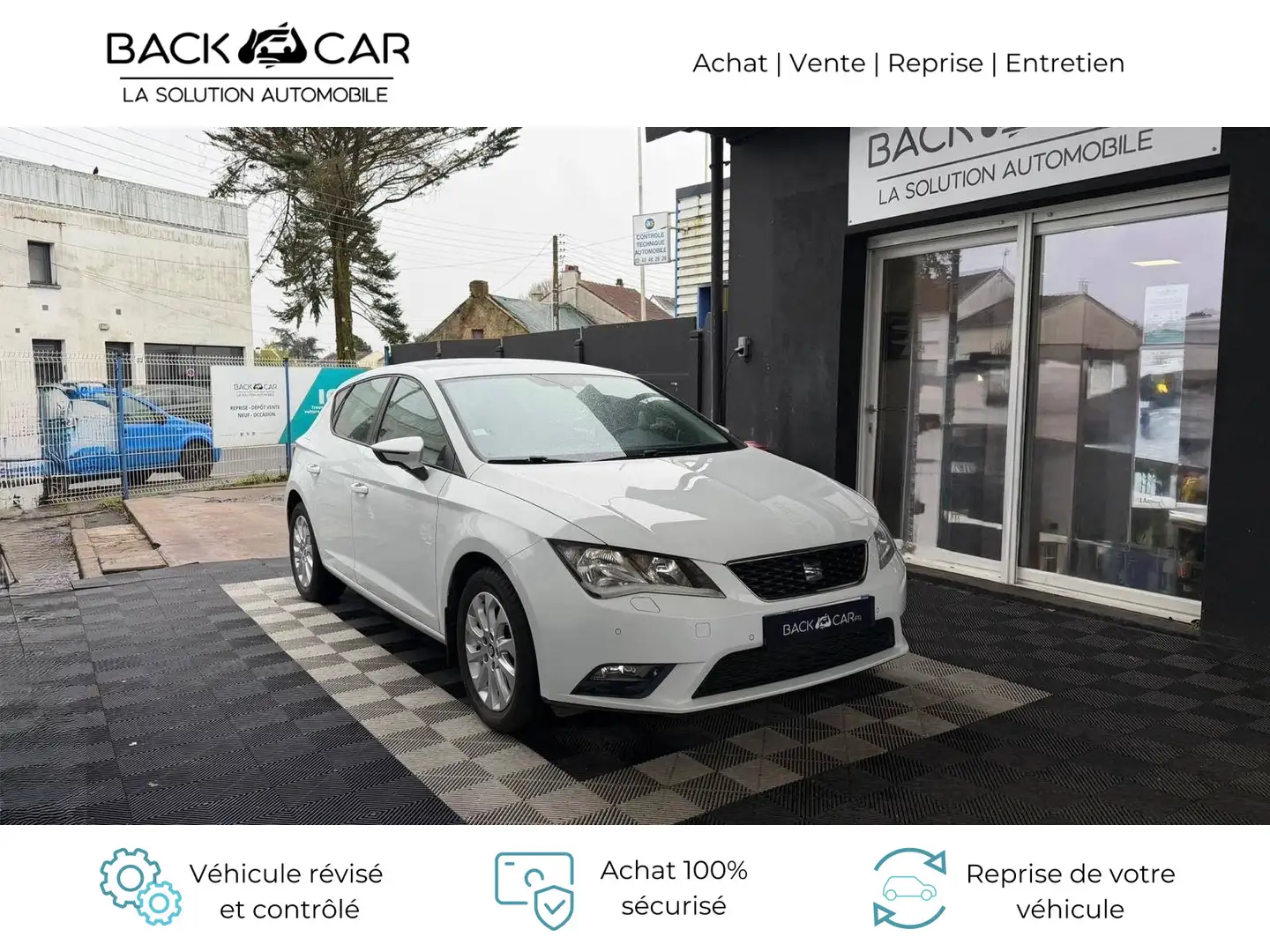 SEAT Leon 1.2 TSI 110 Start/Stop Style Business Weiß - 1