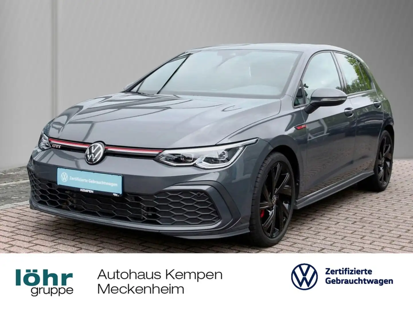 Volkswagen Golf VIII GTI 2.0 TSI DSG 17"LM Navi+VC ACC PDC LED+... Grau - 1