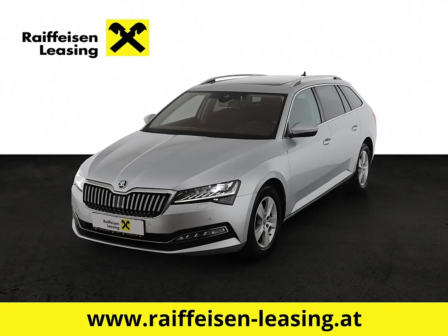 Skoda Superb Kombi 2,0 TDI Style DSG Silber - 1