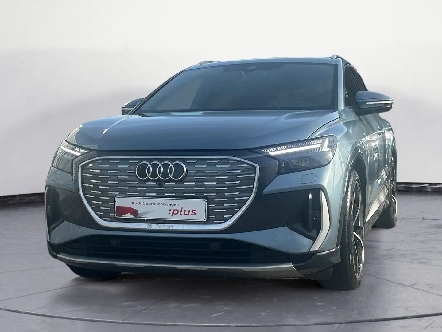 Audi Q4 e-tron Q4 50 e-tron quattro S Line *AHK*21`*MATRIX*PANO Blau - 2