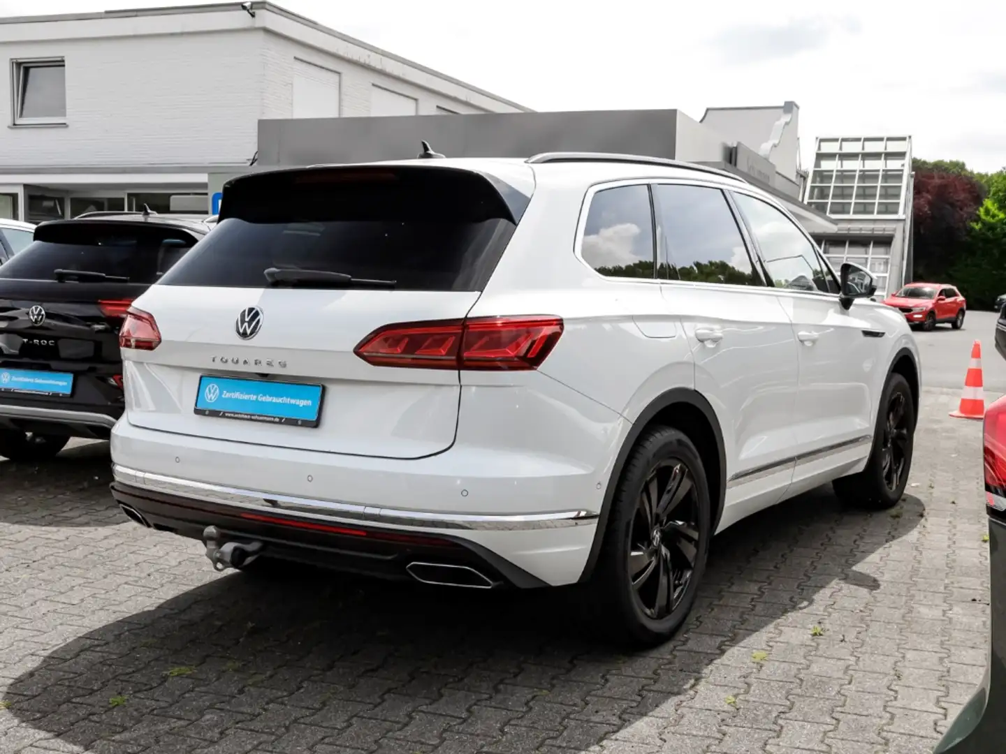 Volkswagen Touareg ELEGANCE 4M 3.0 V6 TDI VIRTUAL LEDER AHK DYNAUDIO Weiß - 2