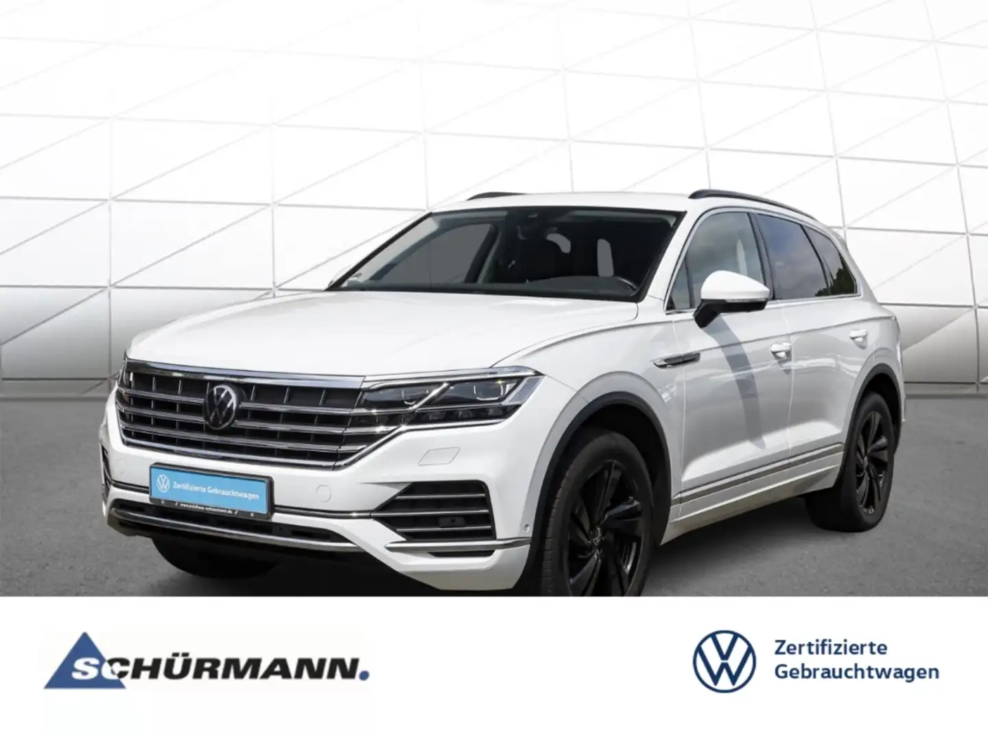 Volkswagen Touareg ELEGANCE 4M 3.0 V6 TDI VIRTUAL LEDER AHK DYNAUDIO Weiß - 1