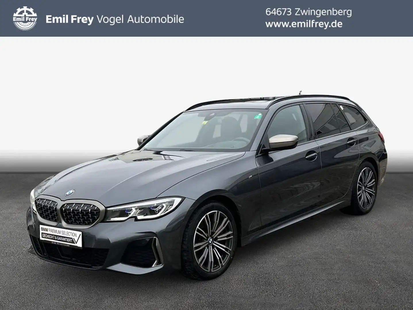 BMW M3 Touring xDrive Pano* HiFi* AHK* Laserlicht* Grau - 1
