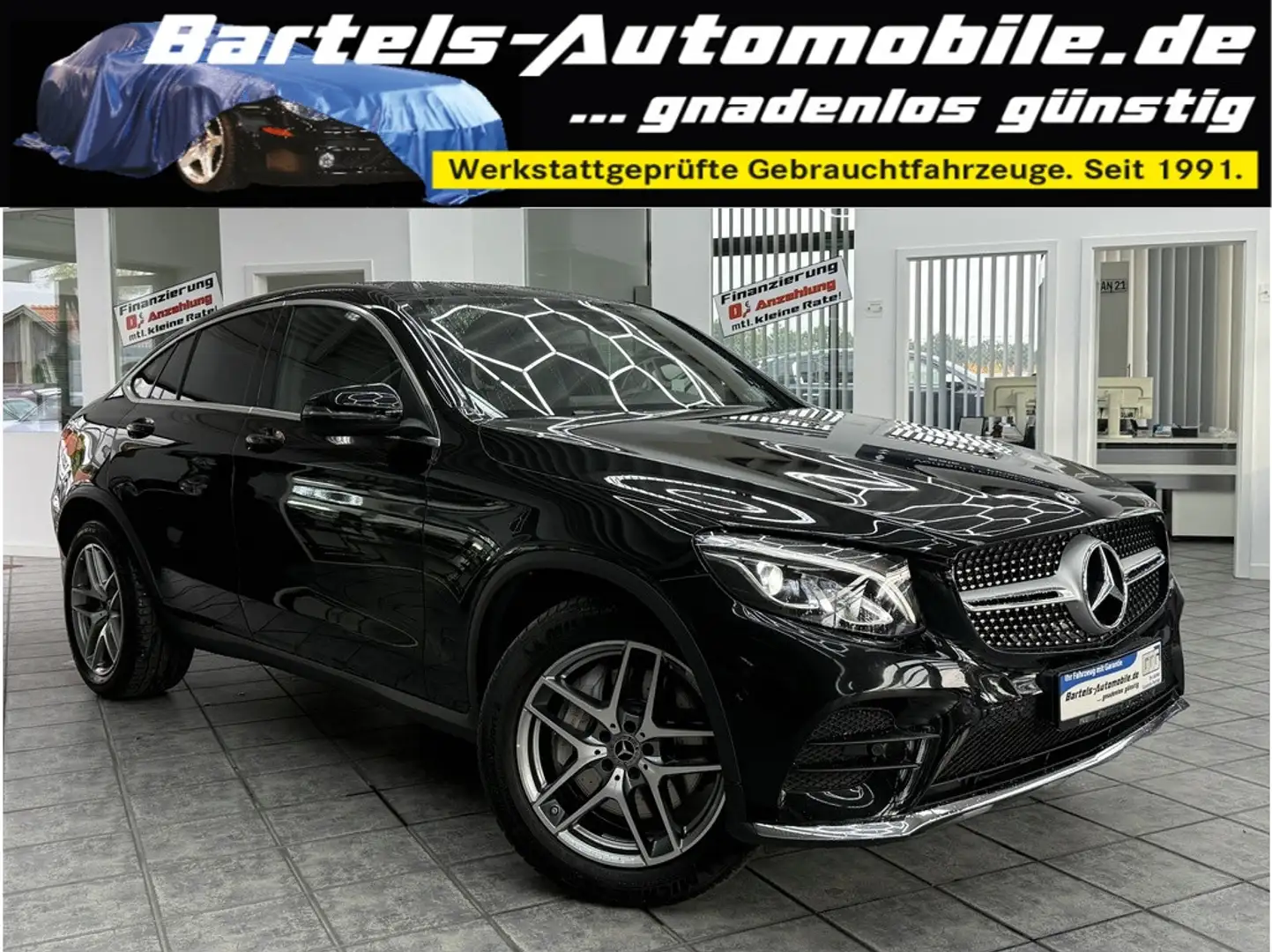 Mercedes-Benz GLC 250 Coupe CGI 4Matic AMG-Line, LED, Leder Schwarz - 1