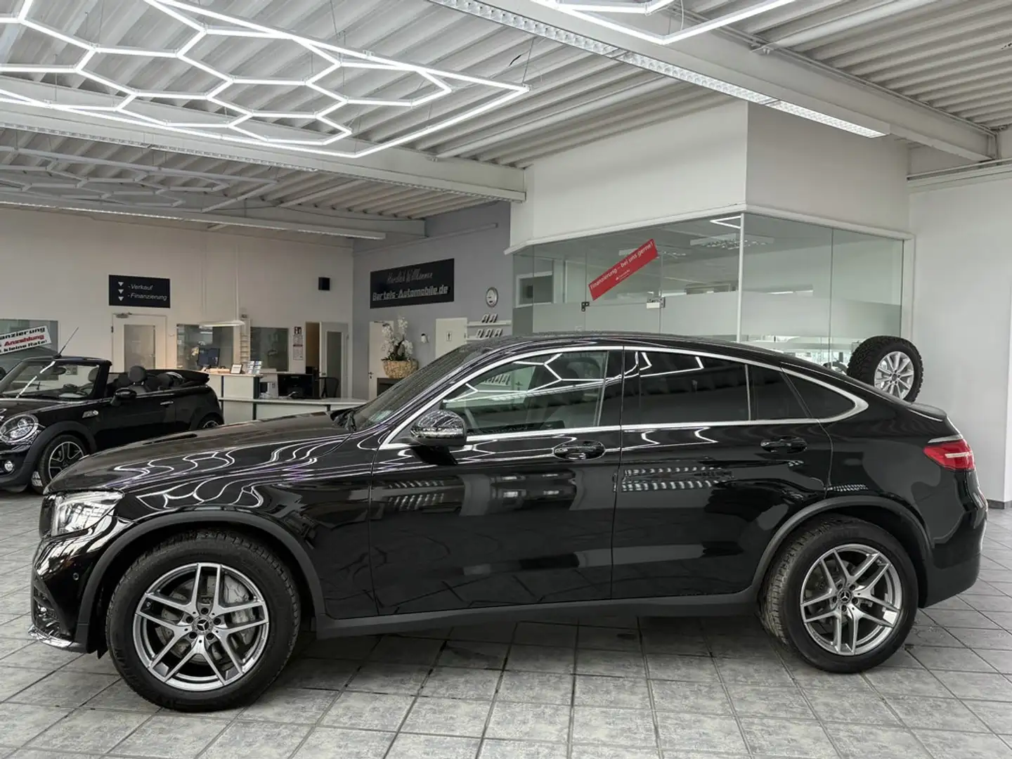 Mercedes-Benz GLC 250 Coupe CGI 4Matic AMG-Line, LED, Leder Schwarz - 2