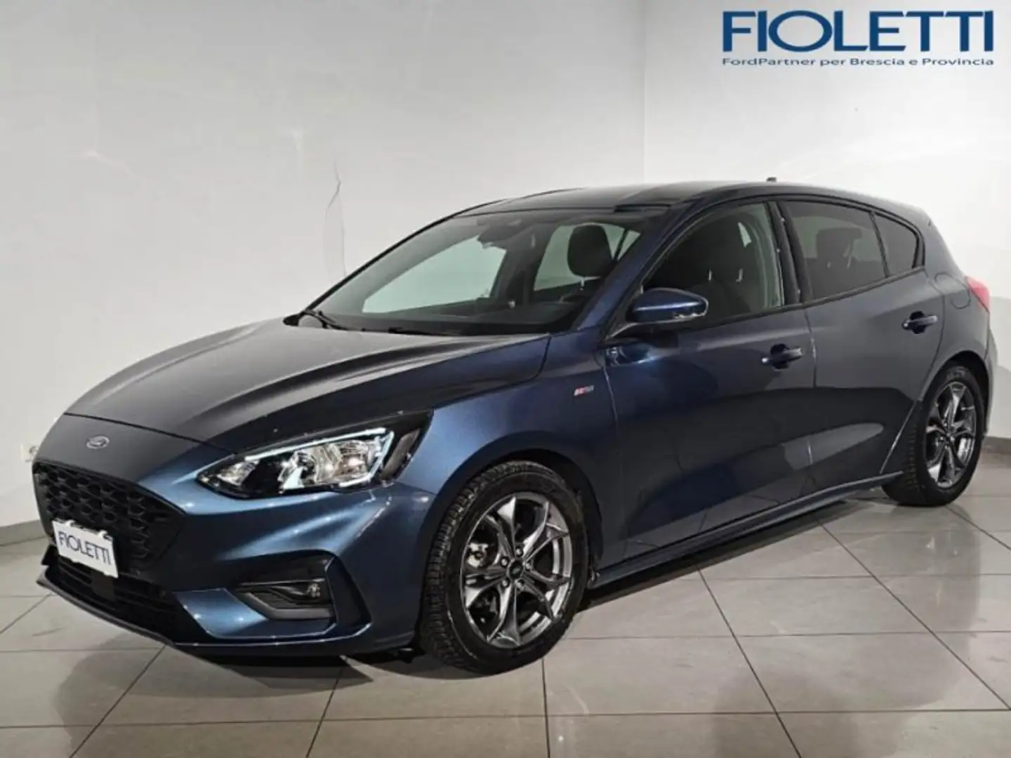 Ford Focus 4ª SERIE 1.0 ECOBOOST HYBRID 125 CV 5P. ST LINE Blu/Azzurro - 1