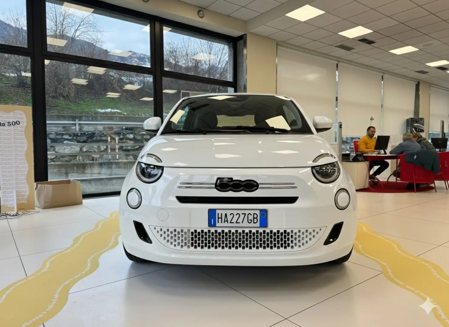Fiat 500 HYBRID POP 1.0 65 CV Weiß - 2