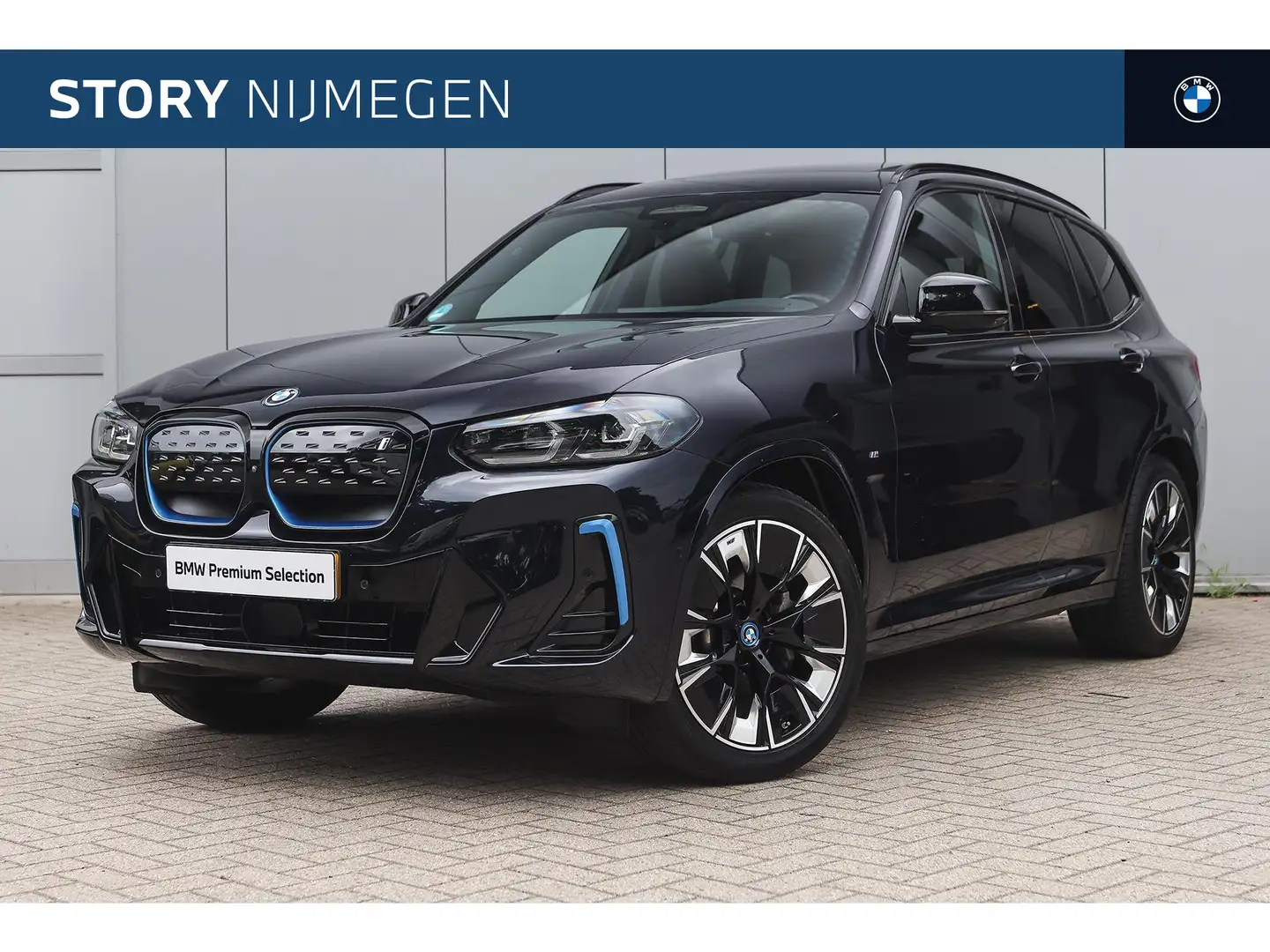 BMW iX3 High Executive / Trekhaak / Sportstoelen / Adaptie Zwart - 1