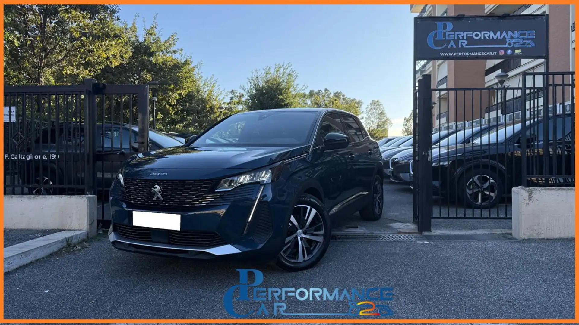 Peugeot 3008 PURETECH TURBO 130 S&S ALLURE PACK*CARPLAY*C.L.18* Bleu - 1