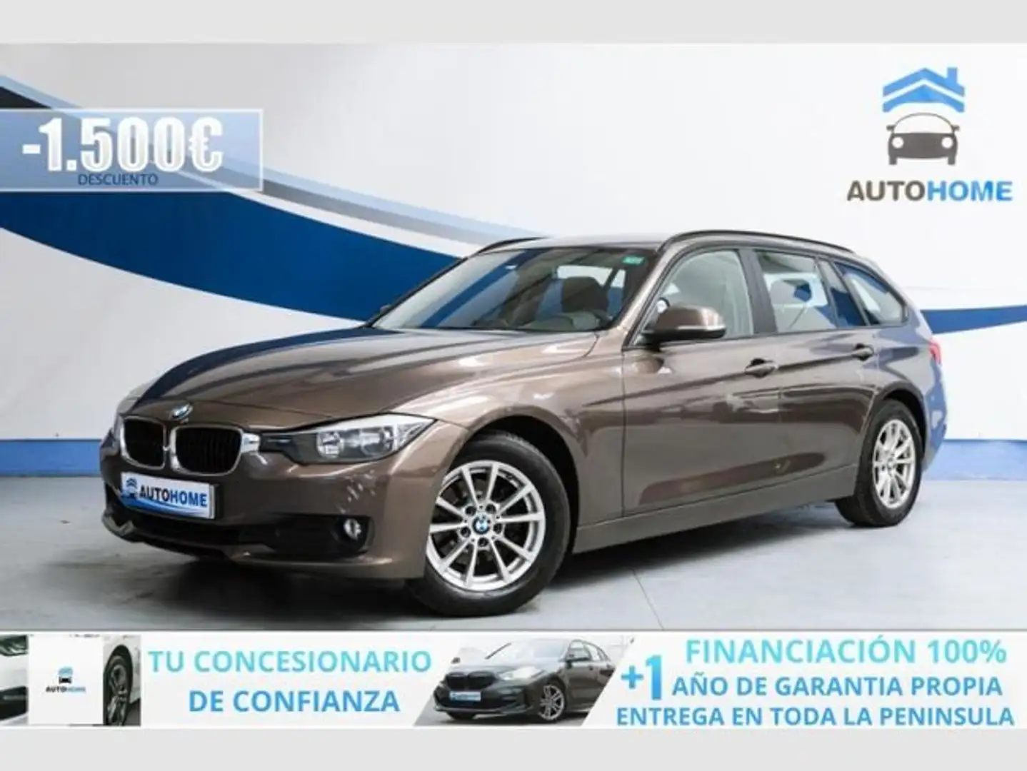 BMW 318 318d Gran Turismo Marrón - 1