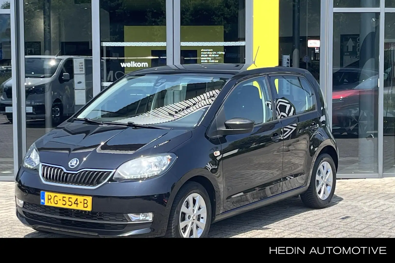 Skoda Citigo 1.0 Greentech Ambition | Airco | Cruise control | Schwarz - 1