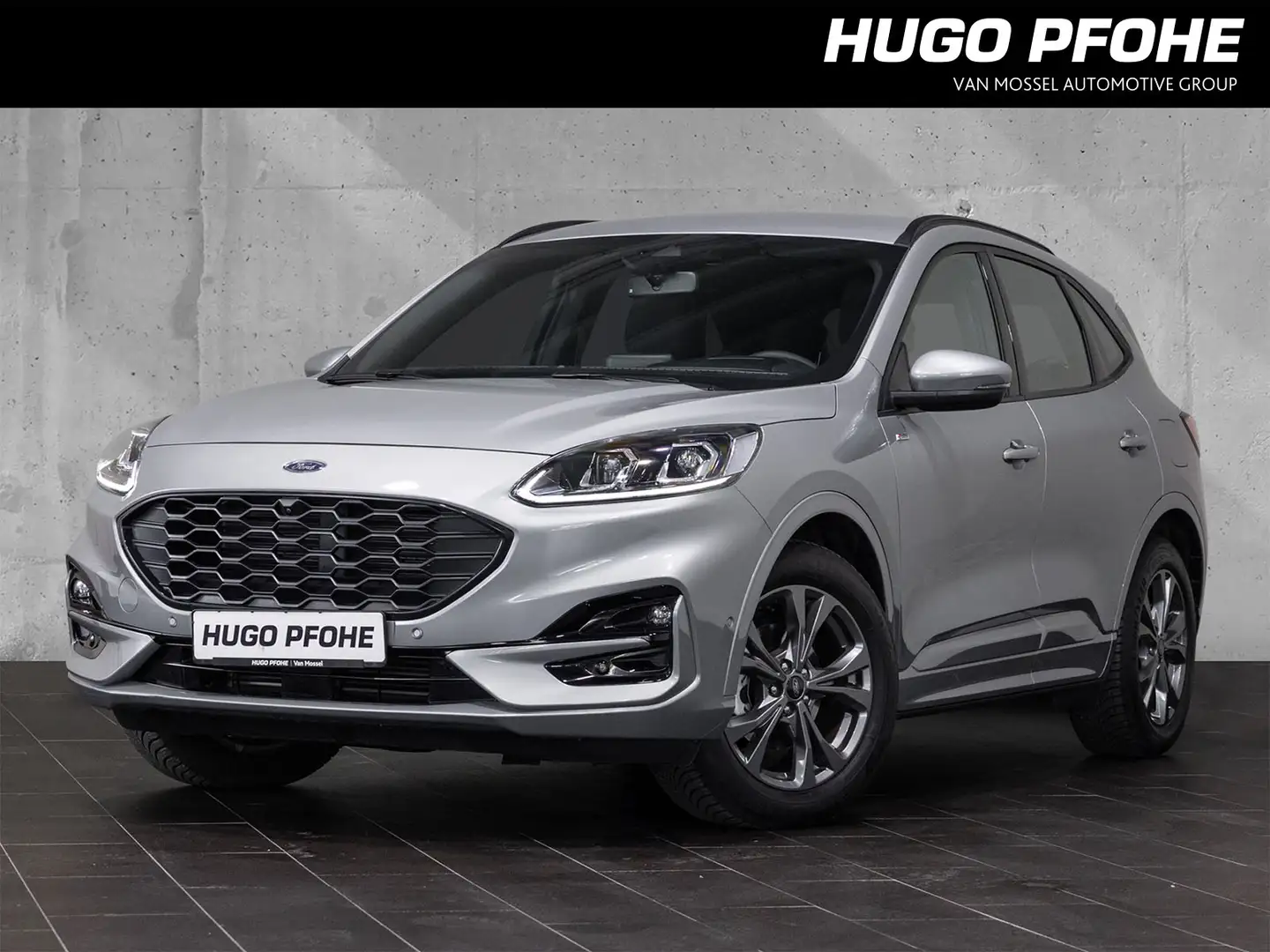 Ford Kuga ST-Line AHK ACC KAM NAVI LED WI-PKT Argent - 1