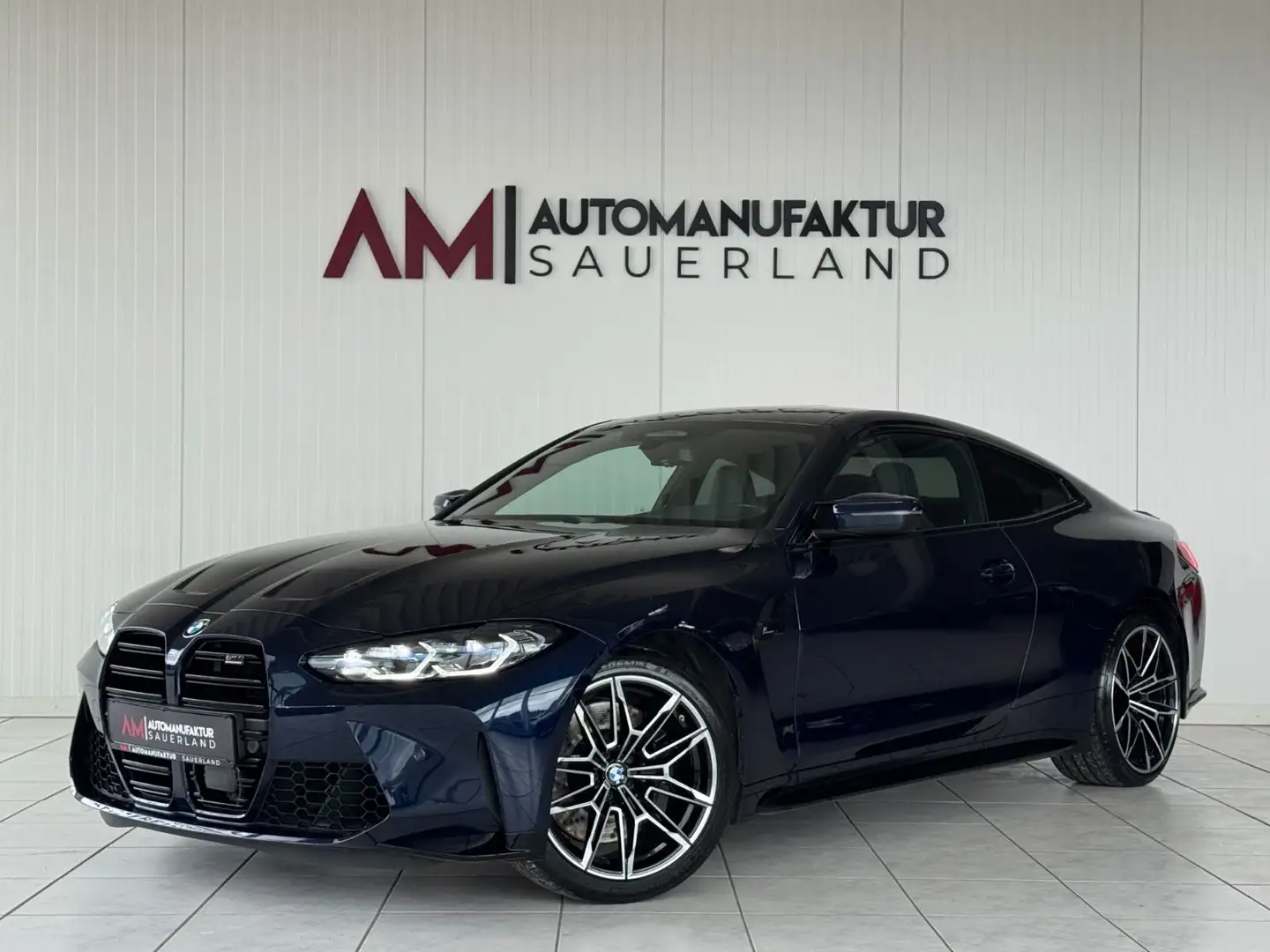 BMW M4 xDrive Competition *HUD*Schale*H/K*Laser*ACC* Azul - 1
