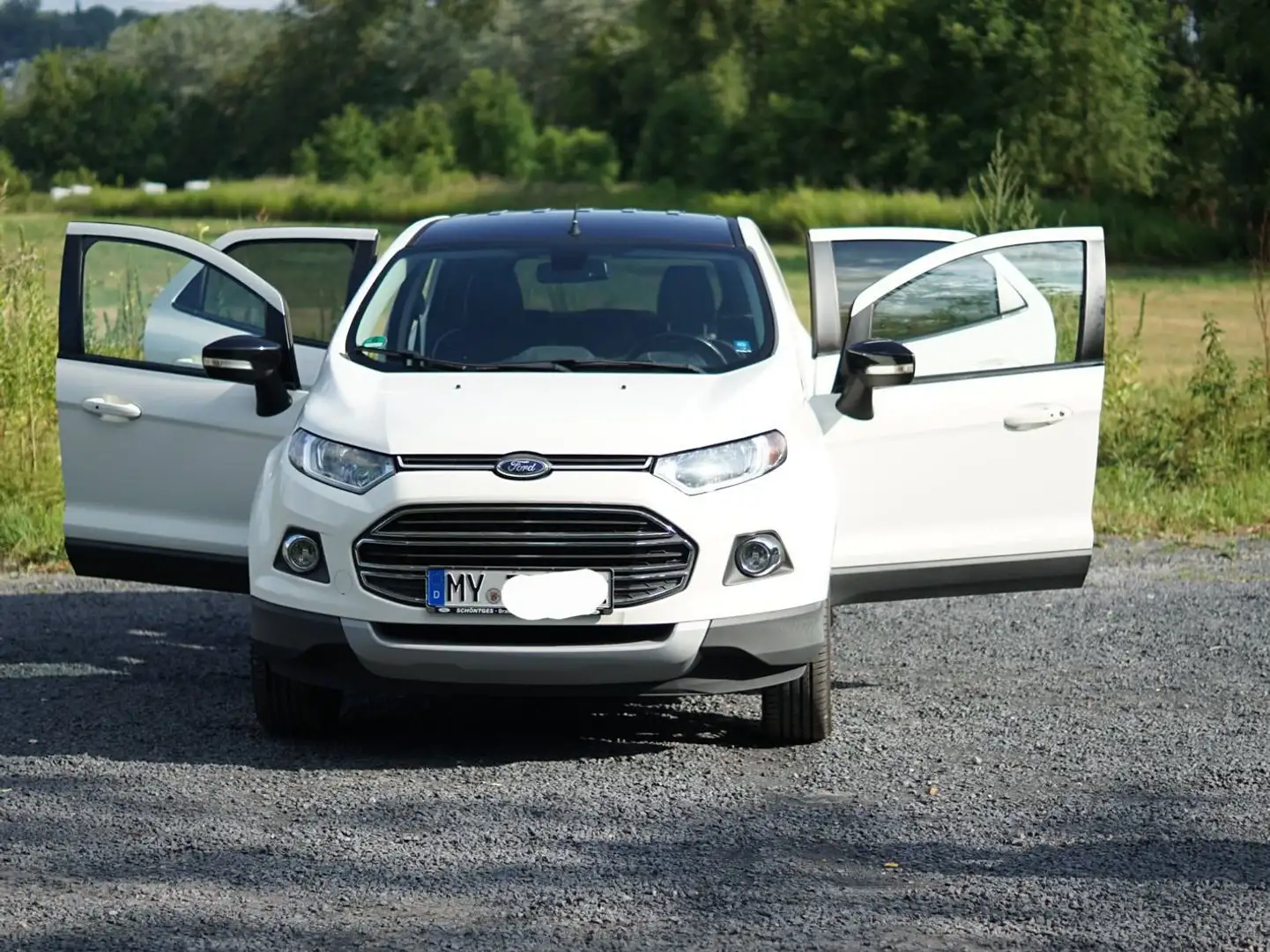 Ford EcoSport 1.0 EcoBoost S Weiß - 1