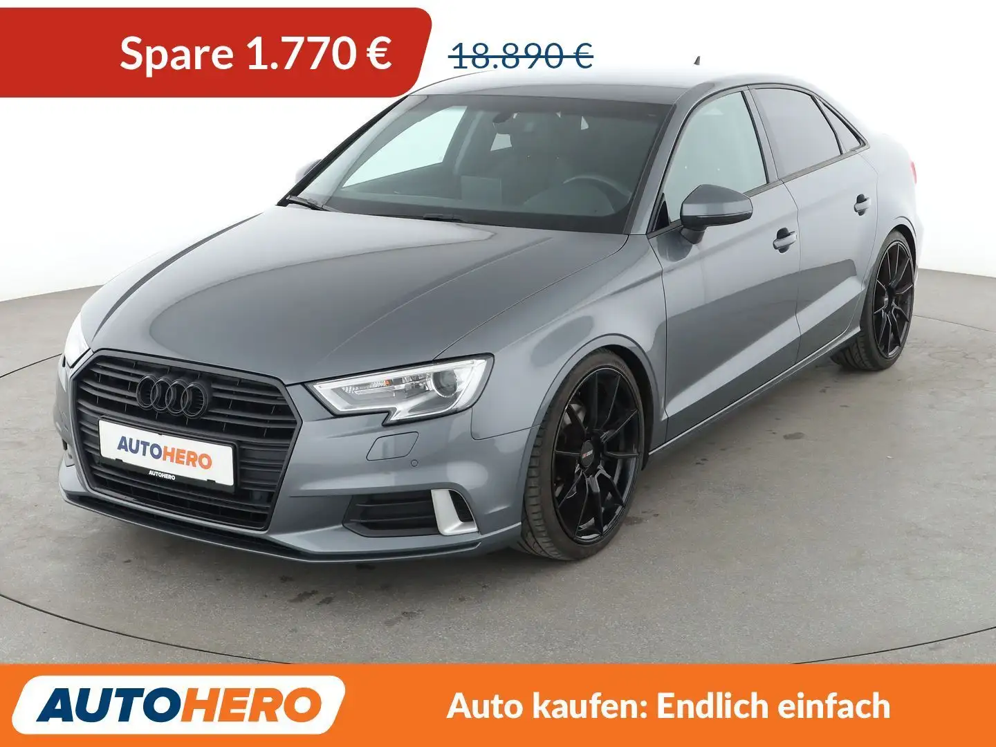 Audi A3 1.6 TDI Sport*NAVI*TEMPO*BI-XENON*PDC*SHZ* Grau - 1